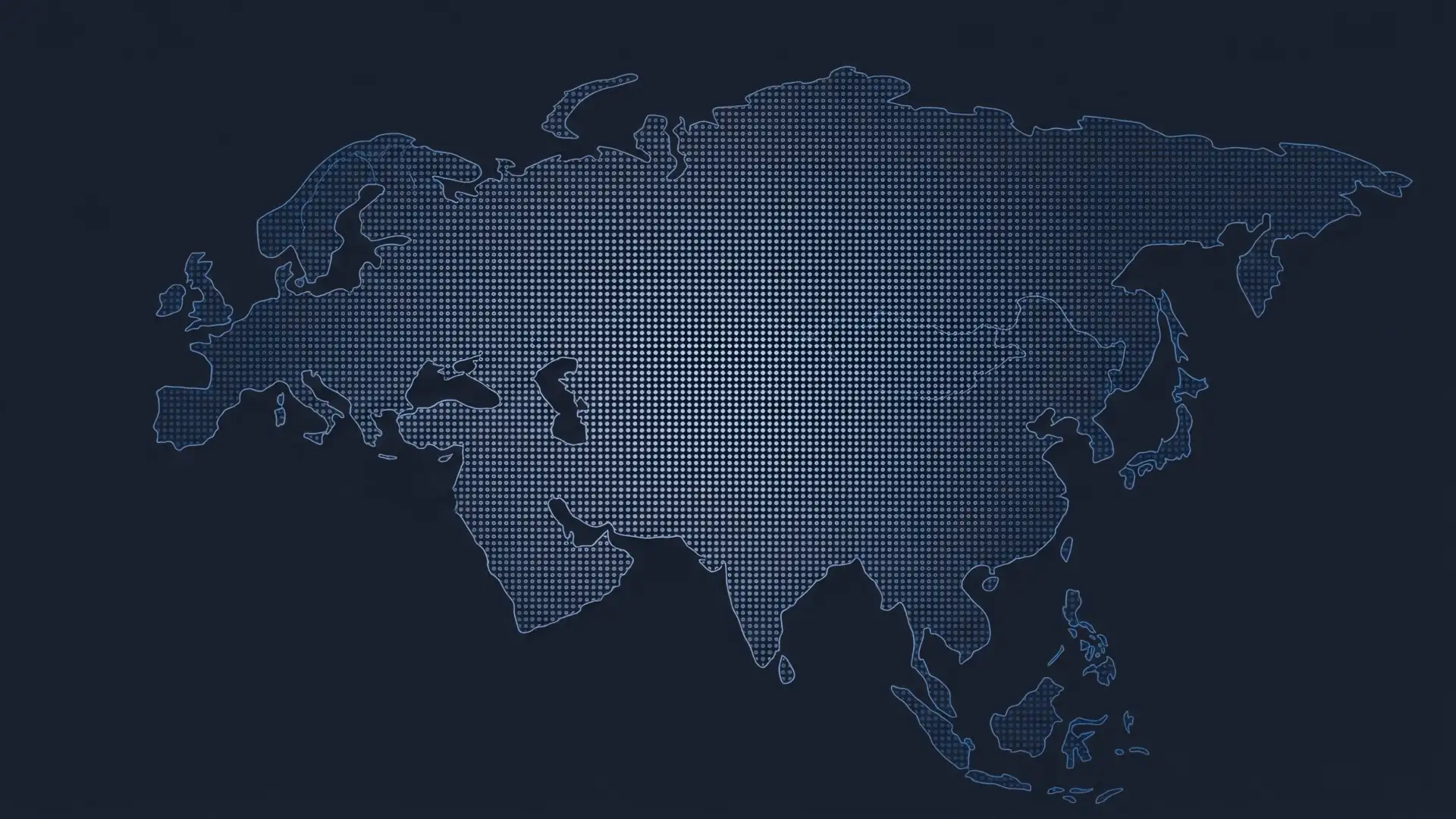 Global Supply Chain Logistics Map